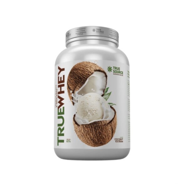 TRUE WHEY HIDROLIZADO E ISOLADO COCONUT ICECREAM 418G - Imagem 3