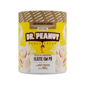 PASTA DE AMENDOIM LEITE EM PO 600G DR PEANUT