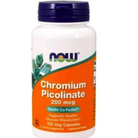 CHROMIUM PICOLINATE 200MG 100CPS NOW