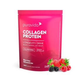 COLLAGEN PROTEIN BERRIES SILVESTRES 450G PURA VIDA