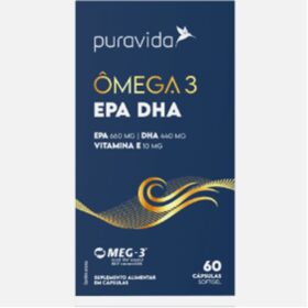 OMEGA 3 EPA DHA MEC-3 60CPS PURA VIDA