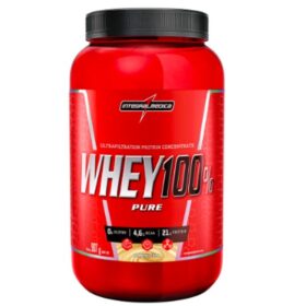 WHEY 100% PURE BAUNILHA 900G INTEGRAL MEDICA