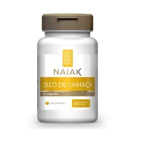 OLEO DE LINHACA 1G 60 CAPS NAIAK