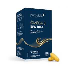 OMEGA 3 EPA DHA BIG 120CPS PURA VIDA