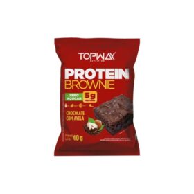 PROTEIN BROWNIER CHOCOLATE C/AVELA 40G TOPWAY