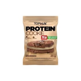 COOKIES PROTEIN CHOCOLATE C/AVELA  45G TOPWAY