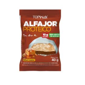 ALFAJOR PROTEICO SALTED CARAMEL 40G- TOPWAY