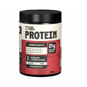 PROTEINA MORANGO 490G - PLANT POWER