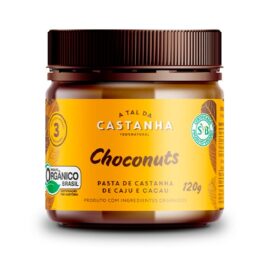 PASTA DE CASTANHA ORG CHOCNUTS 120G A TAL DA CASTANHA