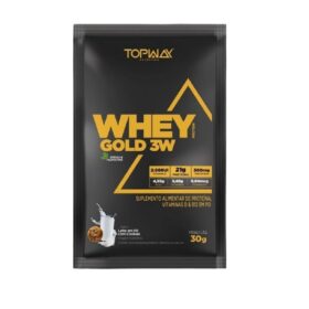 WHEY GOLD 3W LEITE EM PO C/COOKIES 30G TOPWHEY