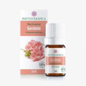 OLEO ESSENCIAL GERANIO - 5 ML PHYTOTERAPICA