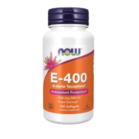 VITAMINA E 400UI 100 SOFTGELS- NOW