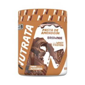 PASTA DE AMENDOIM BROWNIE 600G NUTRATA