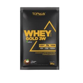 WHEY GOLD 3W CHOCOLATE E AVELA 30G TOPWHEY