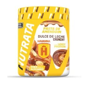 PASTA DE AMENDOIM DULCE DE LECHE CRUNCHY HAVANNA 600G NUTRATA