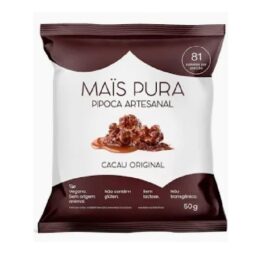 PIPOCA CACAU 50G -MAIS PURA