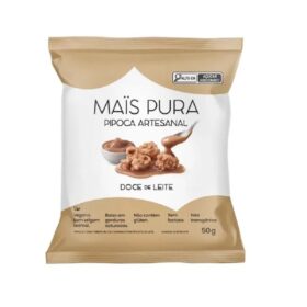 PIPOCA DOCE DE LEITE 50G - MAIS PURA