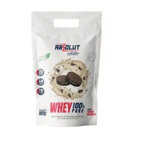 100% WHEY CONC.COOKIES AND CREAM REFIL 900G ABSOLUT