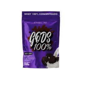 GODS WHEY 100% COOKIES POUCH 900G- CANIBAL