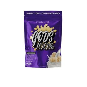 GODS WHEY 100% BAUNILHA POUCH 900G- CANIBAL
