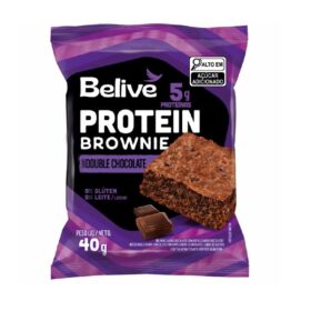 BROWNIE PROT DOUBLE CHOCO 40G BELIVE