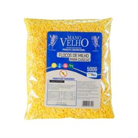 FLOCOS DE MILHO NATURAL 500G MANO VELHO
