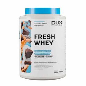 FRESH WHEY  CHOCOLATE E PASTA DE AMENDOIM 900G- DUX