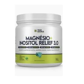 MAGNESIO + INOSITOL RELIEF  3.0 LIMAO,HORTELA, CAPIM LIMAO 300G - TRUE SOURCE