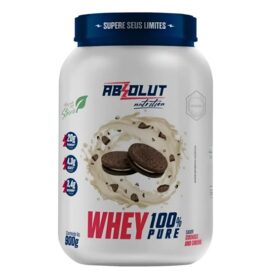 100% WHEY PURE CONC. COOKIES AND CREAM 900G ABSOLUT