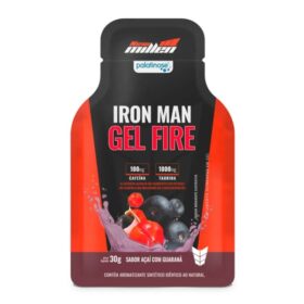 ENERGY GEL FIRE AÇAI COM GUARANA C/ CAFEÍNA 30G NEW MILLEN