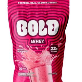 BOLD WHEY MOUSSE DE MORANGO REFIL 900G
