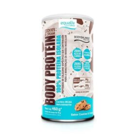 BODY PROTEIN COOKIES CREAM 450G EQUALIV