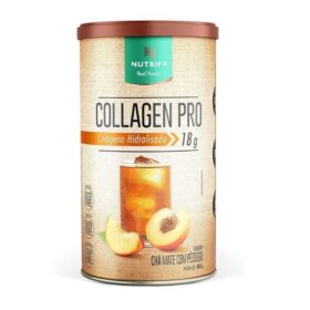 COLLAGEN PRO CHA MATE COM PESSEGO 450G NUTRIFY