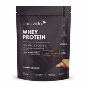WHEY PROTEIN ISOLADO LINGUA DE GATO 450G PURA VIDA