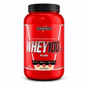 WHEY 100% PURE BAUNILHA 900G INTEGRAL MEDICA