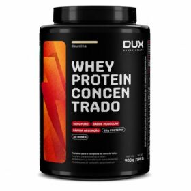 WHEY PROTEIN CONCENTRADO BAUNILHA 900G DUX