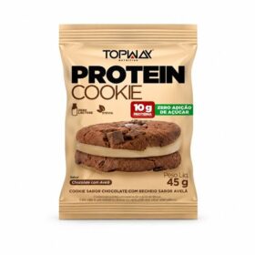 COOKIES PROTEIN CHOCOLATE C/AVELA  45G TOPWAY