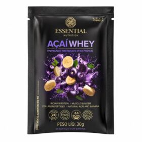 WHEY ISOLADO HIDROLISADO AÇAÍ 30G SACHE ESSENTIAL