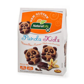 BISCOITO PANDA KIDS BAUNILHA CACAU 100G NATURAL LIFE
