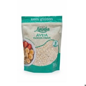 AVEIA FLOCOS FINOS S/GLUTEN 200G LININHO